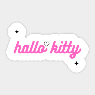 Hallo Kitty Sticker